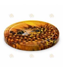 Couvercles abeille sur tournesol TO 63 mm – 60 pcs