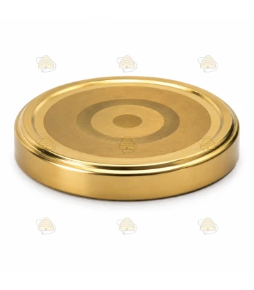 Couvercles dorés TO 63 mm (clic RSB) – 20 pcs
