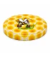 Couvercles dessin d'abeille TO 63 mm – 20 pcs