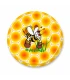 Couvercles dessin d'abeille TO 63 mm – 20 pcs