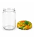 Ronde glazen potten 36 stuks - 750 ml / 1000 gram, met keuze uit deksels (TO 82 mm)