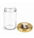 Ronde glazen potten 60 stuks - 290 ml / 350 gram, met keuze uit deksels (TO 63 mm)