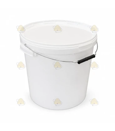 Seau à miel avec couvercle – 28 kg (20 L)