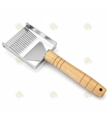 Herse à désoperculer en bois avec support