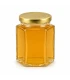 Pot verre hexagonal 45 ml/50 g avec couvercle TO 43 mm