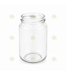 Pot verre rond 375ml / 450g, sans couvercle