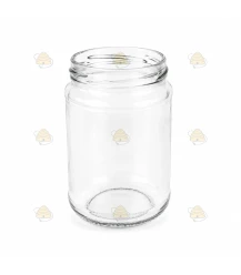 Pot verre rond 290ml / 350g, sans couvercle