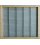 Grille à reine Dadant US - encadrement bois/galvanisée - 50 x 50 cm