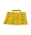 Sac en coton jaune - abeilles et fleurs