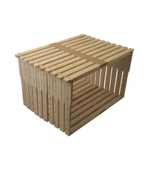 Cadres de corps Dadant Blatt Hoffmann montés en pin 300 mm / 470 mm – Lot de 10