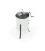 Extracteur de miel 500 mm 4 cadres - noir