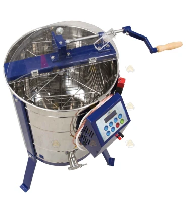 Extracteur De Miel électrique 4 Cadres, 140 W, En Acier Inoxydable - Pour Apiculteurs Amateurs Et Petits Pros