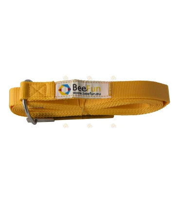 Sangle/courroie de voyage 3,5 m abeille jaune - BeeFun