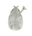 Grand pot de miel en verre