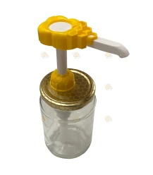 Honingpompje voor op honingpot (63 mm)