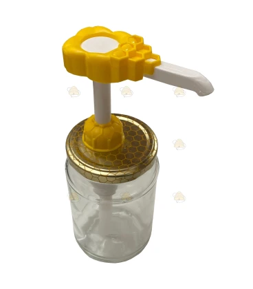 Honingpompje voor op honingpot (63 mm)