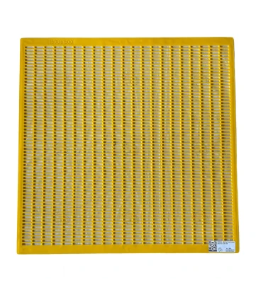 Grille à reine plastique pour ruche Dadant - 50 x 50 cm