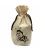 Porte-monnaie avec abeille pour pot de miel (en coton)