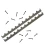 Jeu de bandes d’espacement Spaarkast polystyrène BeeFun® 11 cadres – 39,9 cm aluminium