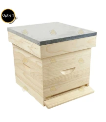 Caisse d'épargne en pin Premium (1bk, 1hk) BeeFun®