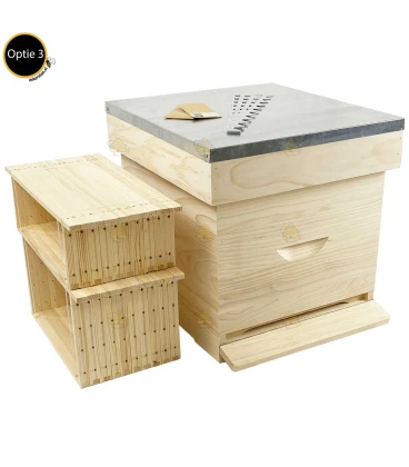 Caisse d'épargne en pin Premium (1bk, 1hk) BeeFun®