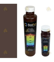 BeeFun® Peinture pour ruche en plastique - brun chocolat