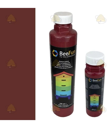 BeeFun® Peinture pour ruche en plastique - vin rouge