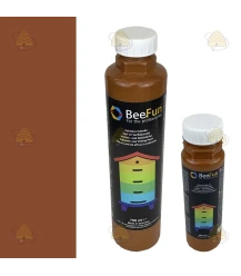 BeeFun® Peinture pour ruche en plastique - brun topaze