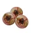 Couvercles abeille sur fleur rose TO 63 mm – 60 pcs