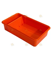 Partie inférieure du bol d'alimentation 0,8 litre orange