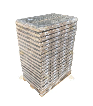 Palette de pots hexagonaux en barquette 116ml / 140g, sans couvercle - 4032 pièces - prix sur demande