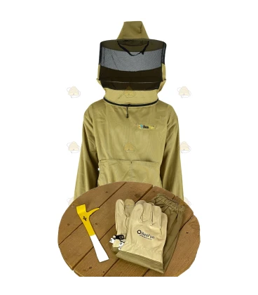 Kit de démarrage pour l'apiculture - pull-over kaki