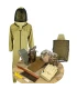 Kit de démarrage Apiculture de luxe - kaki global Anglais