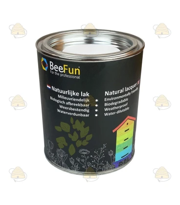 BeeFun® Peinture naturelle pour ruches en bois - 750 ml - Vert Foncé
