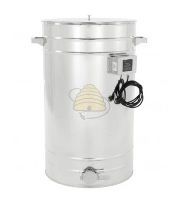 Maturateur chauffant à fond conique de 150 litres, 230V avec robinet en acier inoxydable 6/4"- Premium