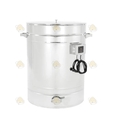 Maturateur chauffant à fond conique de 200 litres, 230V avec robinet en acier inoxydable 2"- Premium