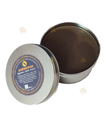 Antiekwas van bijenwas 380ml - Licht Bruin