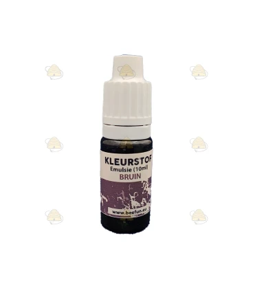 Emulsion de teinture brune pour savon