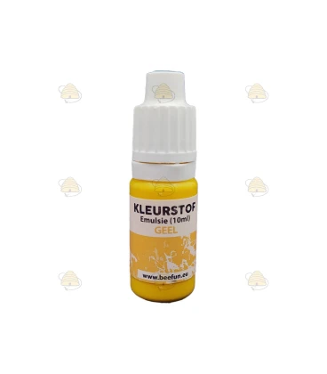 Emulsion de teinture jaune pour savon