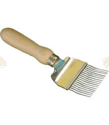 Fourche à desceller dents courbes bois