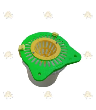 Piège à frelons vert avec récipient - BeeFun®