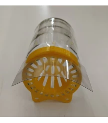 Piège à frelon en verre (position horizontale) jaune - BeeFun®