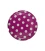 Couvercles mauves à pois blancs TO 82 mm - 12 pcs