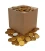 Boîte de couvercles alvéoles dorées, 82 mm TO (700 unités)