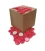 Boîte de couvercles rouges à pois blancs, 82 mm TO (700 unités)