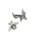 Boutons de manchette abeille bronze