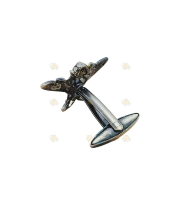 Boutons de manchette abeille bronze