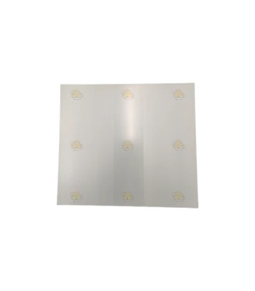 Tirelire plastique plateau 47,2 x 42,1 cm blanc extra épais 3 mm (avec/sans ouverture d'alimentation)