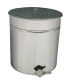 Fût de vidange en inox – 50 litres